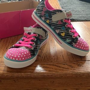Skechers Twinkle Toes light up sneakers